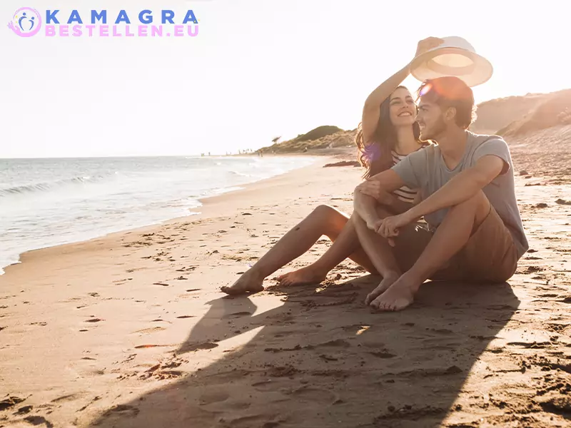 Cialis-koppel-op-het-strand