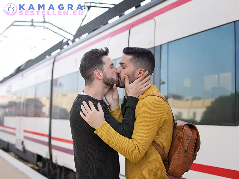 Cialis-koppel-treinstation